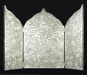 Altarpiece: The Life Of Christ — Keith Haring
