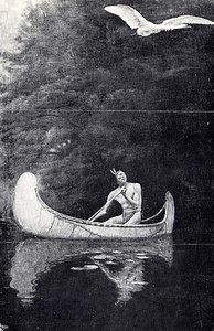 The Silence Broken, (painting) — George De Forest Brush