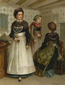German Costume Schleswig — Albert Kretschmer