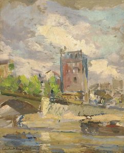 Canal Saint-martin — Konstantin Alexeievitch Korovin
