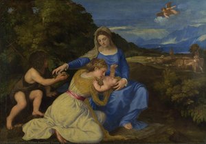 Madonna Aldobrandini — Tiziano Ramsay Peale Ii