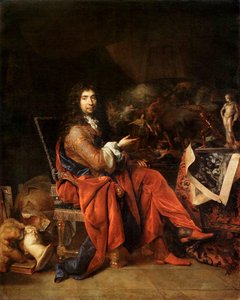 Portrait Of Charles Le Brun — Nicolas De Largillierre