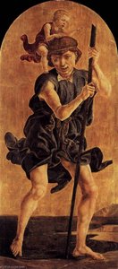 English St Christopher — Cosmè Tura