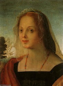 Portrait Of A Young Woman — Rosso Fiorentino