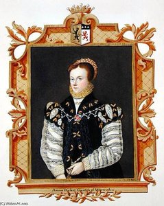 Portrait Of Anne Russell — Sarah Countess Of Essex