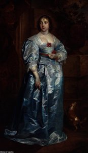 Una Signora Della Famiglia Spencer — Sir Anthony Van Dyck