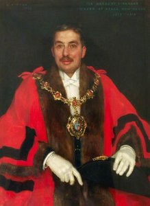 Sir Herbert John Ormond, Mayor Of Stoke Newington — Henry Scott Tuke