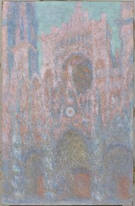 Rouen Cathedral, Symphony In Grey And Pink — Claude Monet