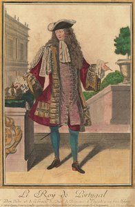 Le Roy De Portugal Dom Pedro 2e., De La Branche Des Ducs De Bragance — Antoine Trouvain