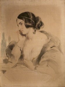 The Honourable Mrs Norton — Sir Edwin Henry Landseer