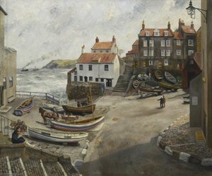 Robin Hood's Bay In Wartime — Richard Ernst Eurich