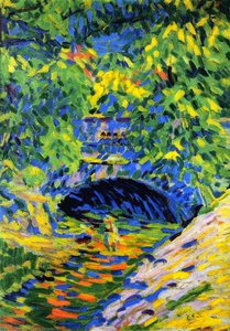 Prissnitz Bridge — Ernst Ludwig Kirchner