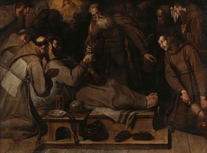 The Death Of St. Francis — Vicente Carducho