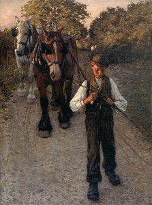 The Plough Boy — Henry Herbert La Thangue