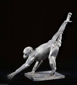 Hughy Reaching For Food — Anna Vaughn Hyatt Huntington