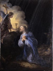 Cristo En El Jardín De Olivos — Bartolomé Esteban Murillo