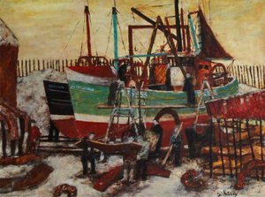 Fishing Boat — John Bellany
