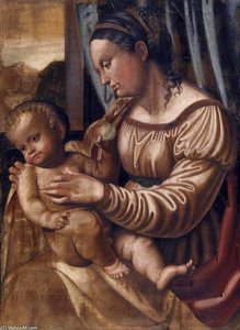 Madonna And Child — Callisto Piazza Da Lodi