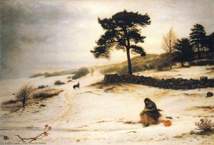 Wehe, Wehe, Du Winterwind — Sir John Everett Millais