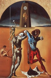 ”poesi Om Amerika (oavslutad)” — Salvador Dalí