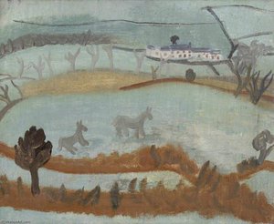 C.1928 (cumbrian Landscape) — Ben Nicholson Om