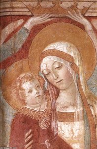 Madonna And Child With Angels (detail) — Francesco Di Giorgio Martini