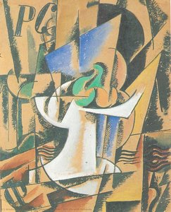 Still Life With Compote — Lyubov Sergeyevna Popova