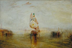 El Sol De Venecia Partiendo Al Mar — J.m.w. Turner