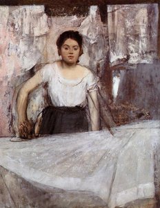 Donna Che Stira — Hilaire-germain-edgar Degas