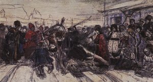 Boyarynya Morozova (study) — Vasily Ivanovich Surikov