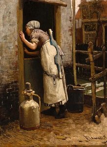 The Milkmaid — Бернардус Йоханнес (бернард) Бломмерс
