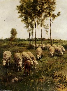 Watching The Flock — Anton Mauve