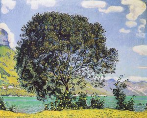 View Of The Horn Of Fromberg From Reichenbach — Ferdinand Hodler