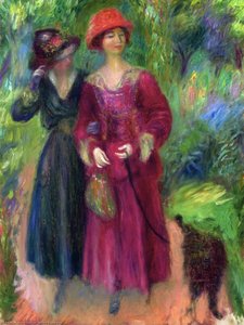 A Stroll In The Park — William James Glackens