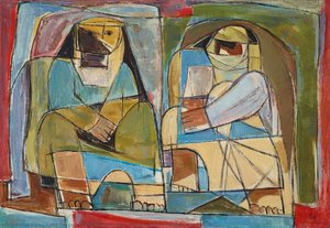 Abstract Man And Woman — Faeq Hassan
