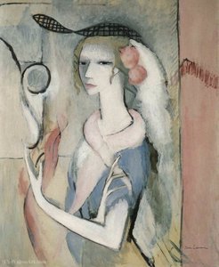 Femme Debout À La Capeline (1913) — Marie Laurencin