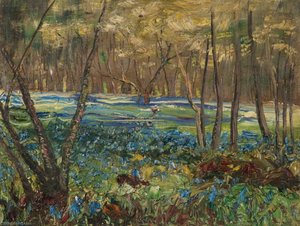 Bluebells, Craigton Wood, Milngavie — Robert Lillie