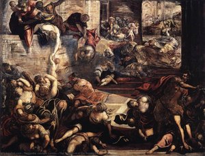 La Masacre De Los Inocentes — Jacopo Tintoretto