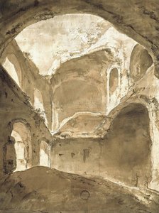 Interior Of An Ancient Ruin — Bartholomeus Breenbergh
