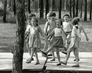 Children Sing And Dance Together In A Joint-supported Summer Camp — Jean Mohr