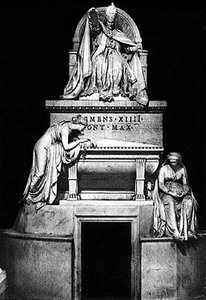 Monumento Funerario A Clemente Xiv 1783-1787 — Antonio Canova