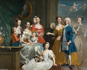 The Family Of E. Lancelot Lee — Joseph Highmore