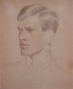 Portrait De K.b. Koustodiev — Boris Mikhaïlovitch Koustodiev