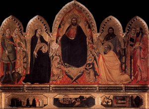 The Strozzi Altarpiece — Orcagna