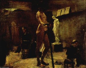 L'atelier De Gustave Moreau Huile Sur Toile Collection Particulière — Henri Matisse
