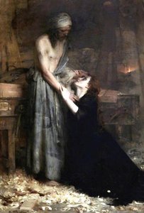 Christ And The Magdalene — Arthur Hacker