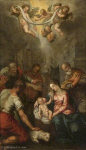 The Adoration Of The Shepherds — Hendrik Van Balen I
