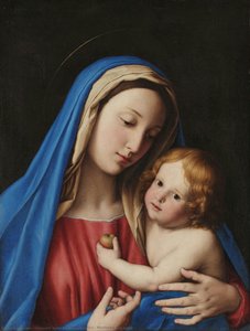 Madonna And Child — Giovanni Salvi Da Sassoferrato