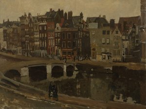 The Rokin In Amsterdam — George Heidrik Breitner