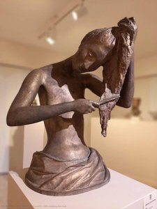 Girl Combing Her Hair — Venanzo Crocetti
